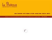 Tablet Screenshot of laprovenceroseville.com